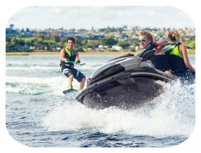 summer fun with a kawasaki jet ski